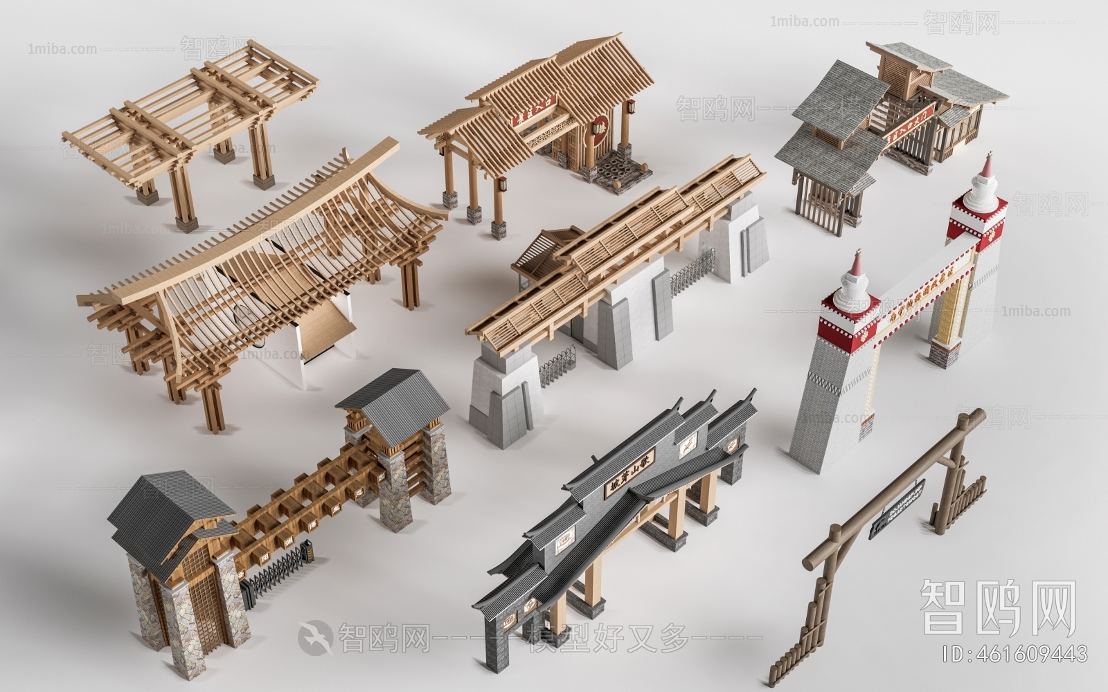 New Chinese Style Facade Element