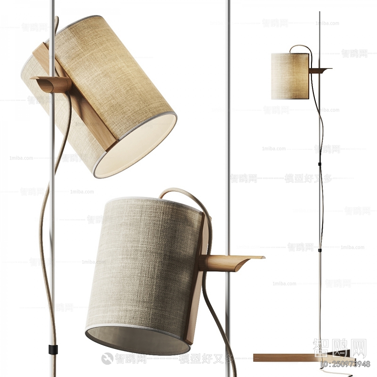 Wabi-sabi Style Floor Lamp