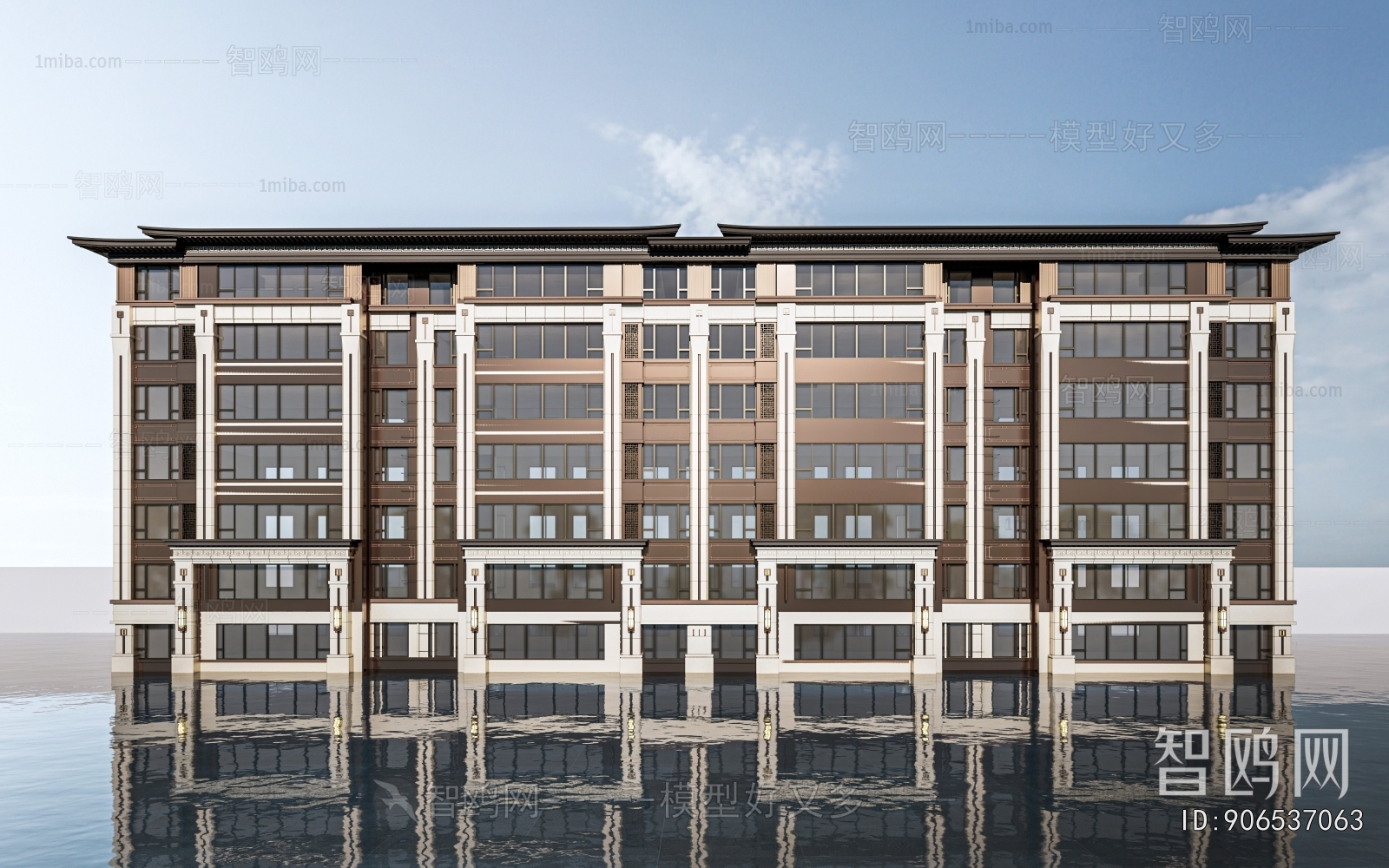 New Chinese Style Residential Building