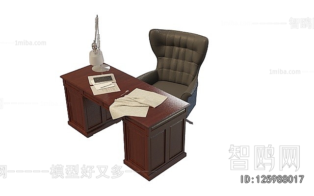 Modern Office Desk And Chair