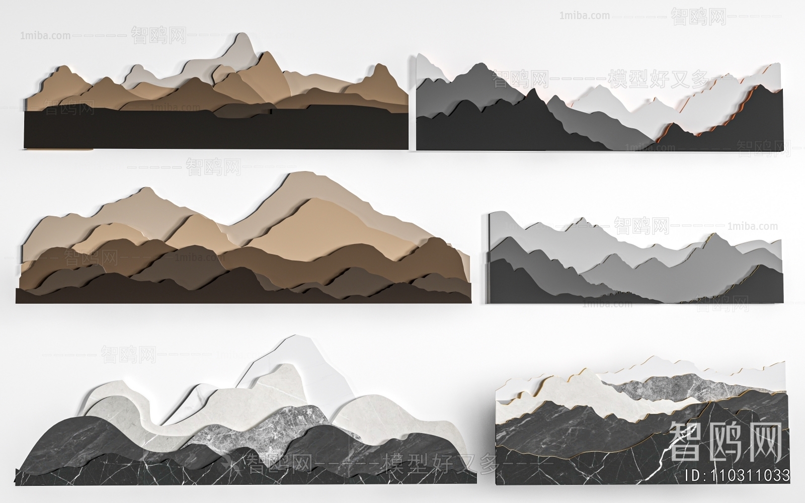 New Chinese Style TV Wall