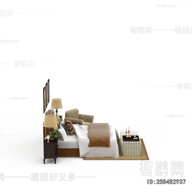 European Style Double Bed