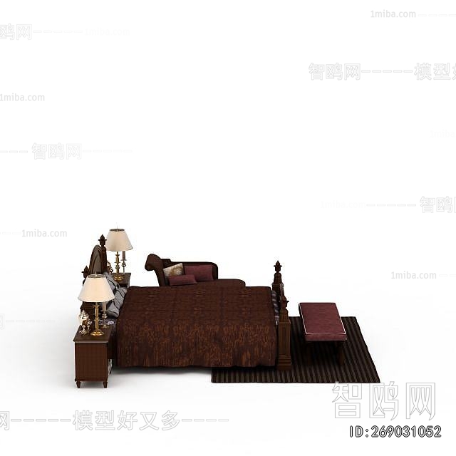 European Style Double Bed