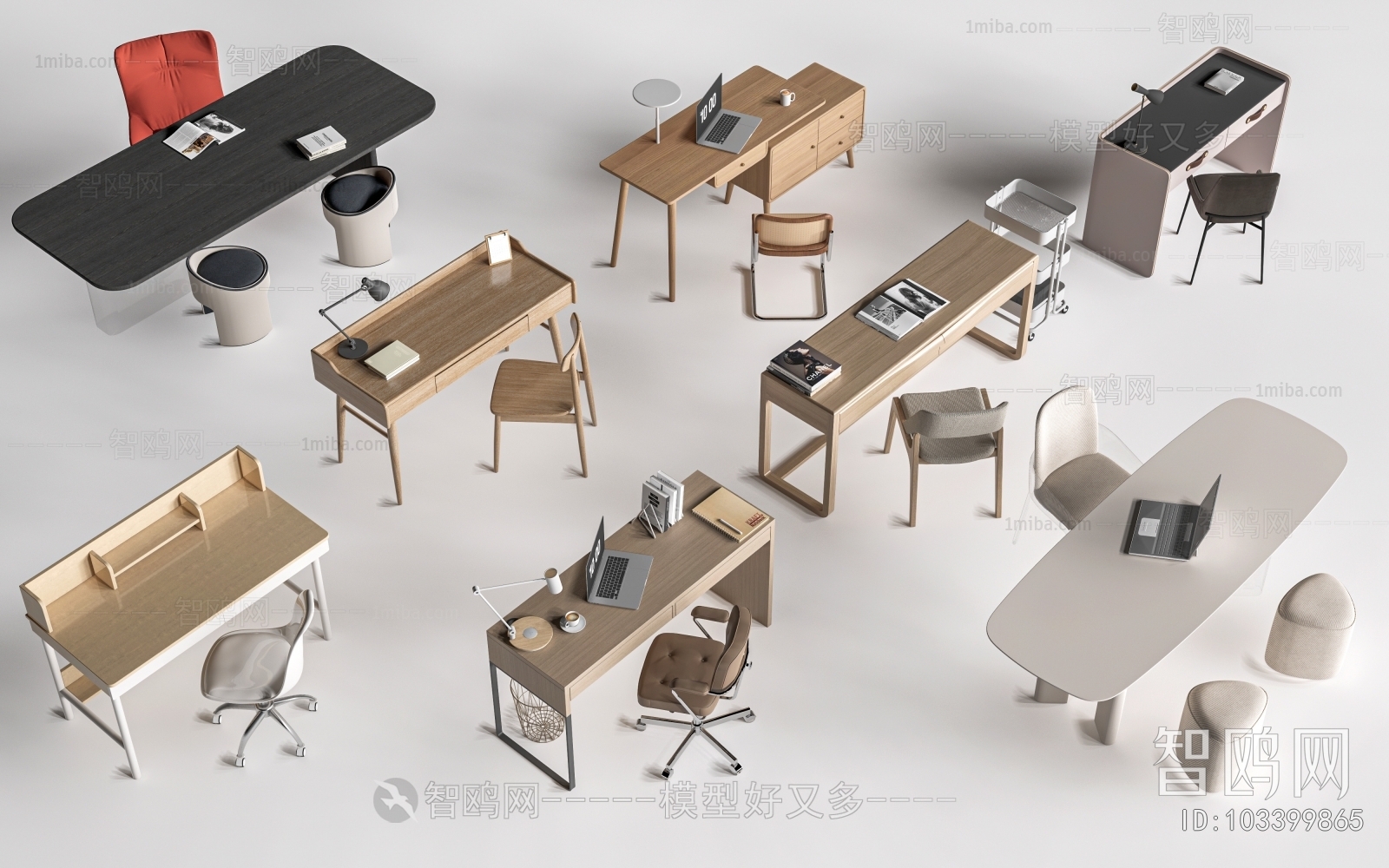 Modern Office Desk And Chair