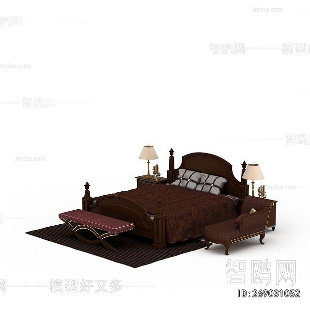European Style Double Bed