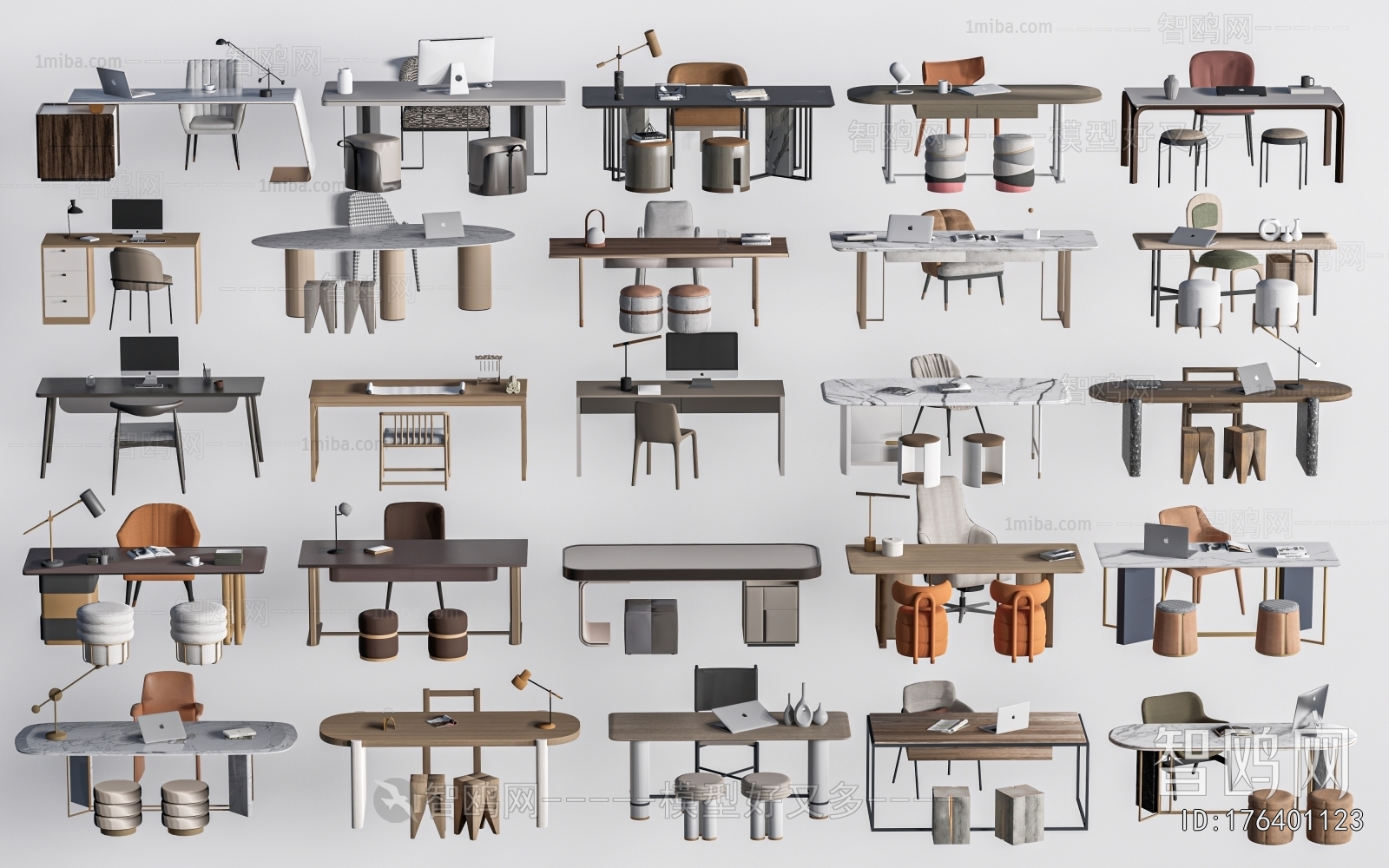 Modern Office Desk And Chair