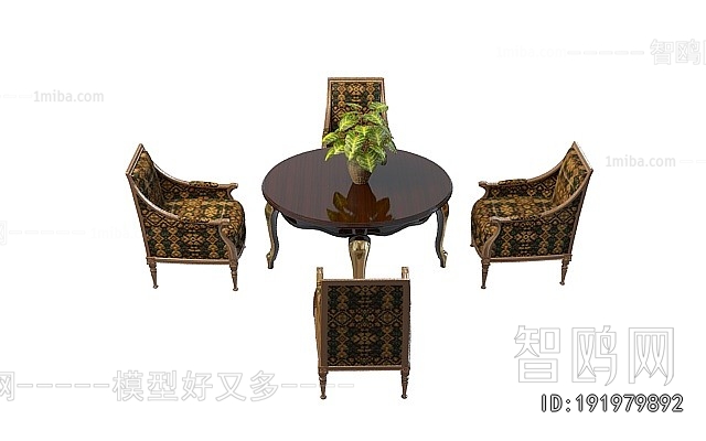 European Style Leisure Table And Chair