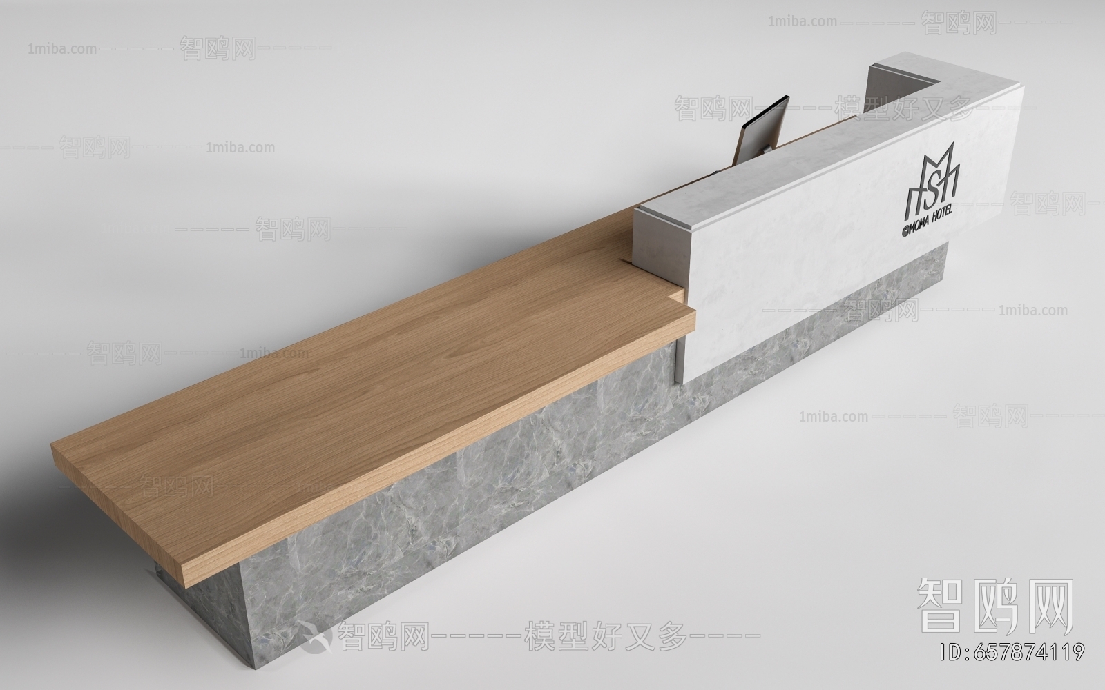 Modern Reception Desk