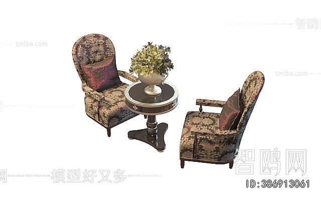 European Style Single Sofa