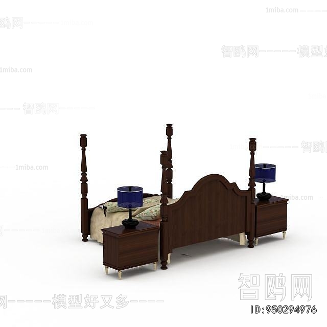 American Style Double Bed