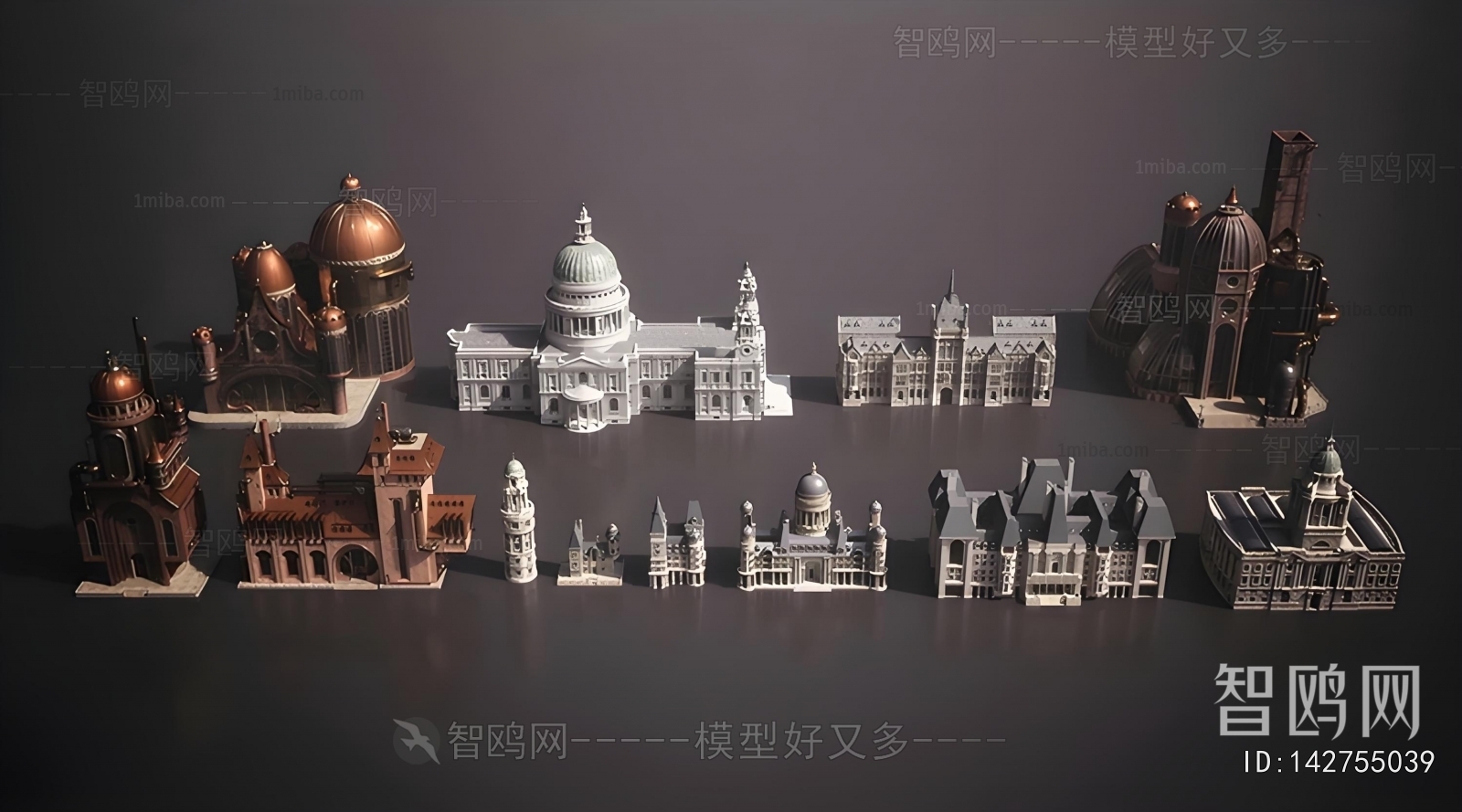 European Style Appearance Of Commercial Building