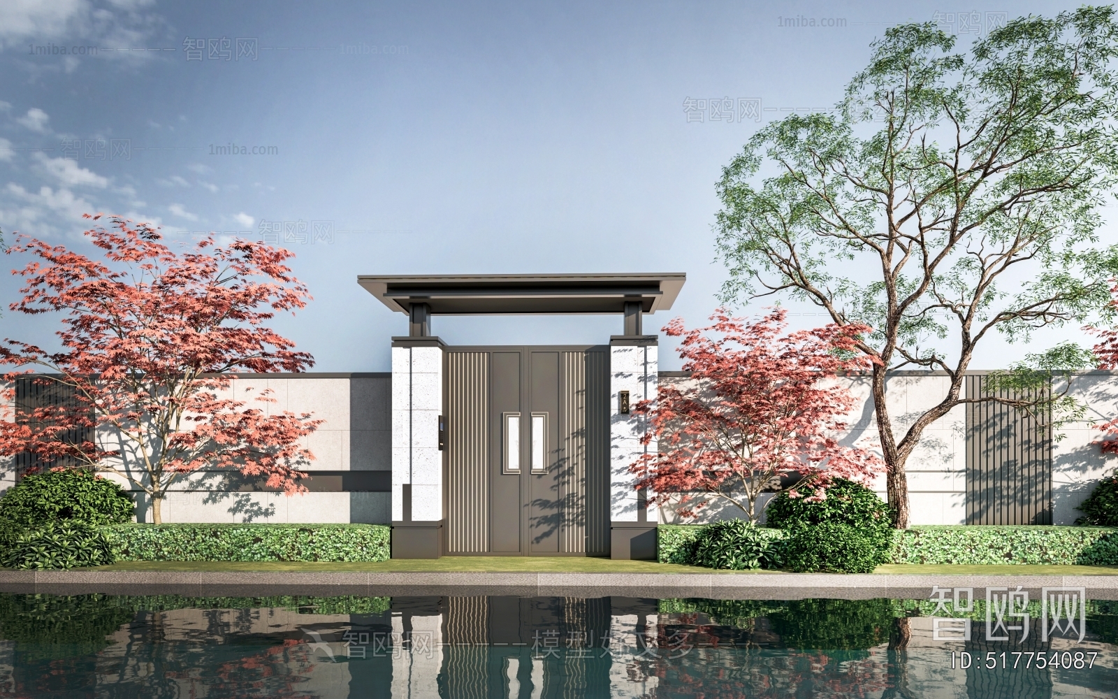 New Chinese Style Gate