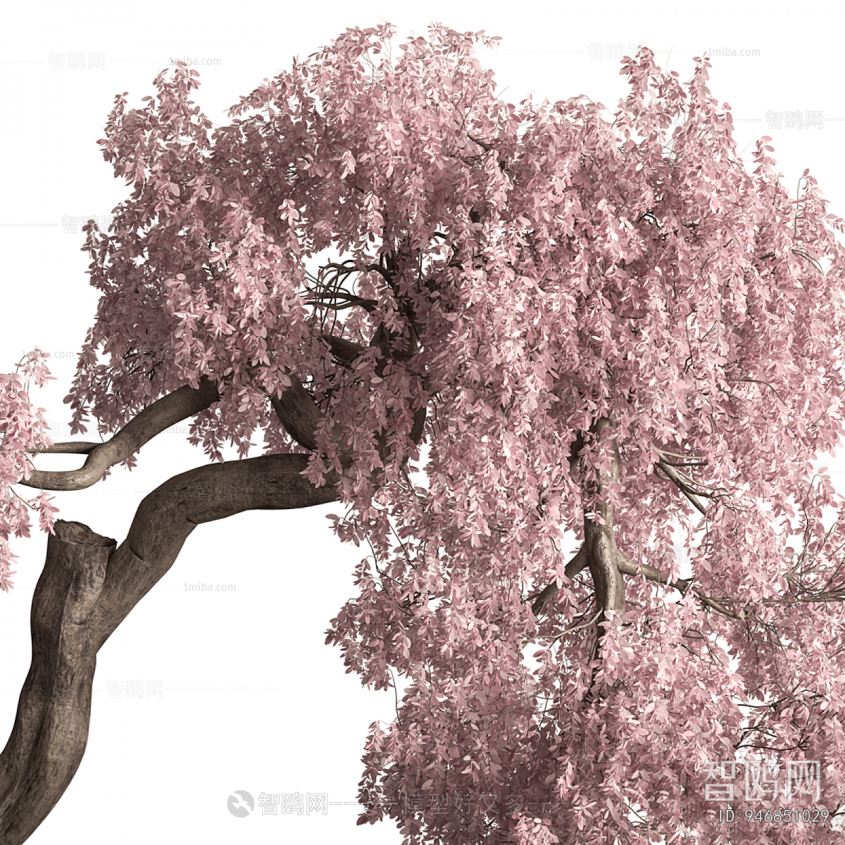 Modern Potted Green Plant