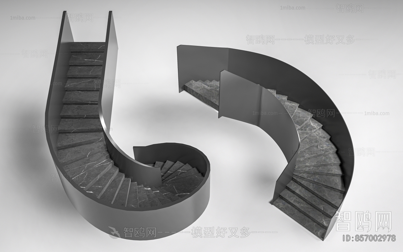 Modern Rotating Staircase
