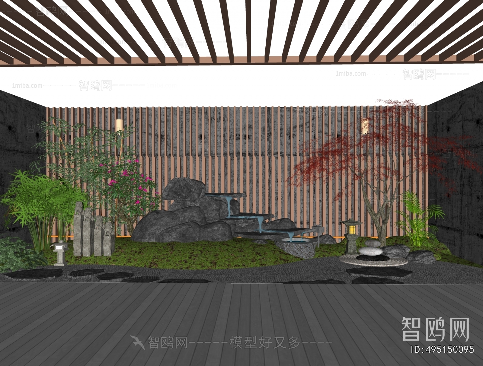 Japanese Style Courtyard/landscape