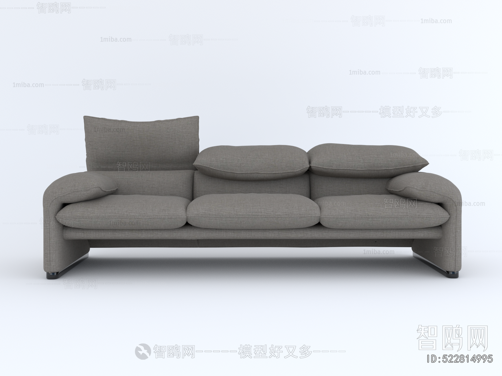 Modern Three-seat Sofa
