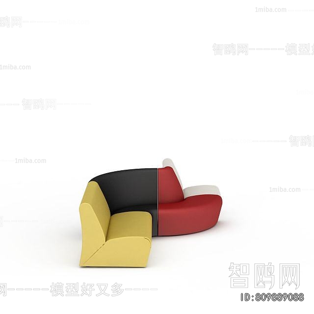 Modern Curved Sofa