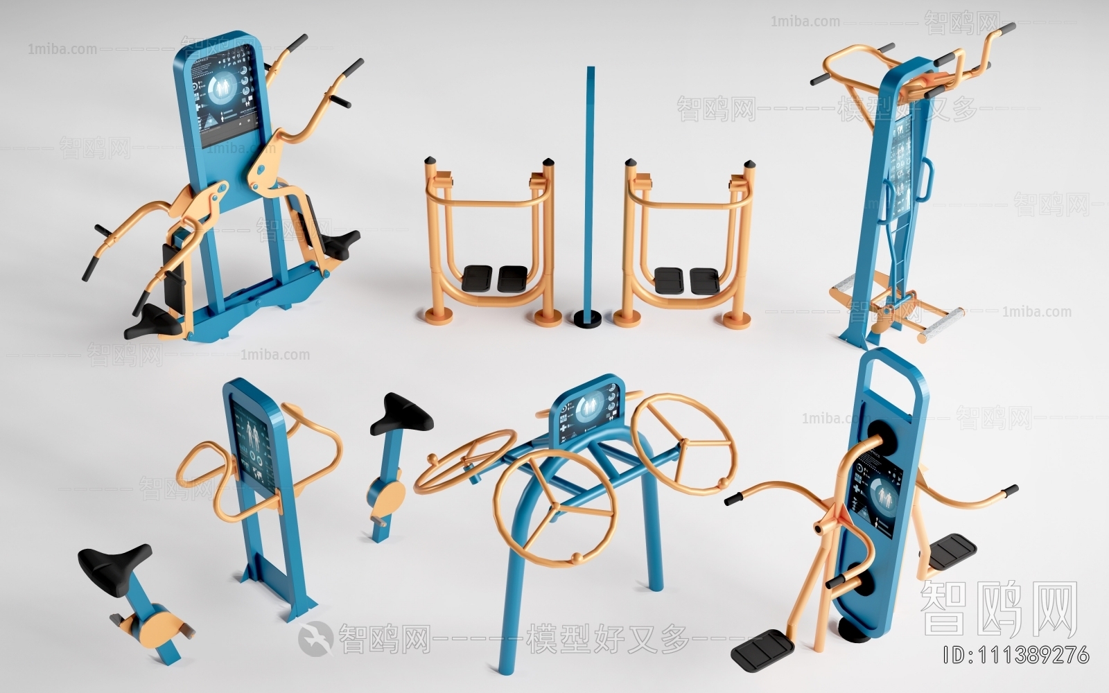 Modern Fitness Equipment