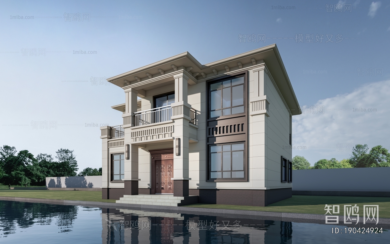 New Chinese Style Detached Villa