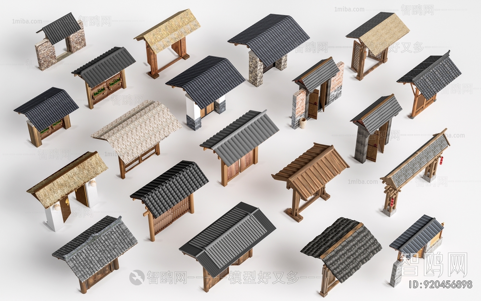 New Chinese Style Gate