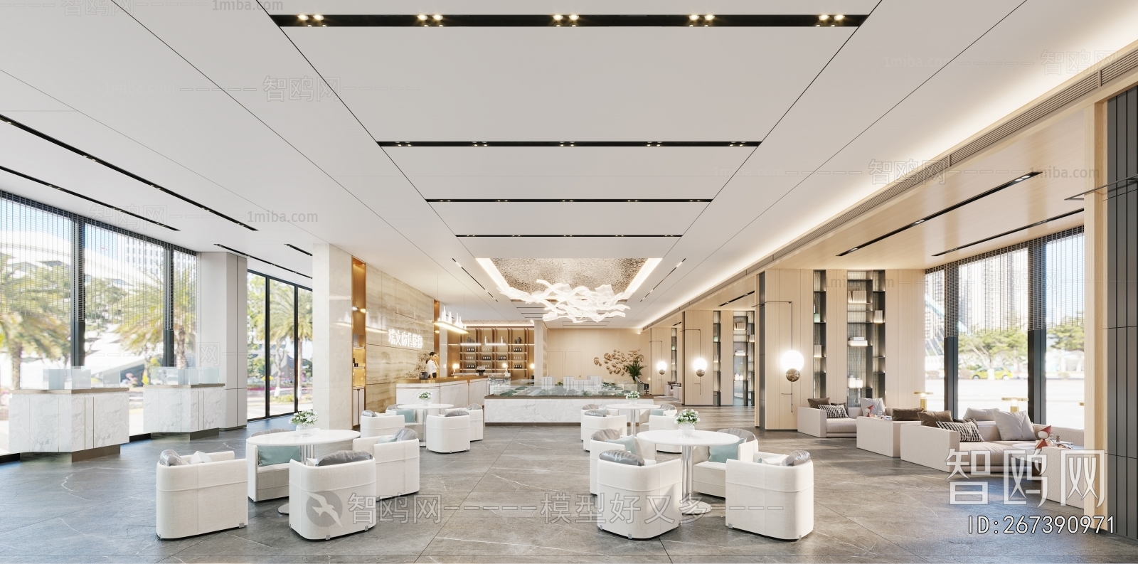 Modern Real Estate Sales Office