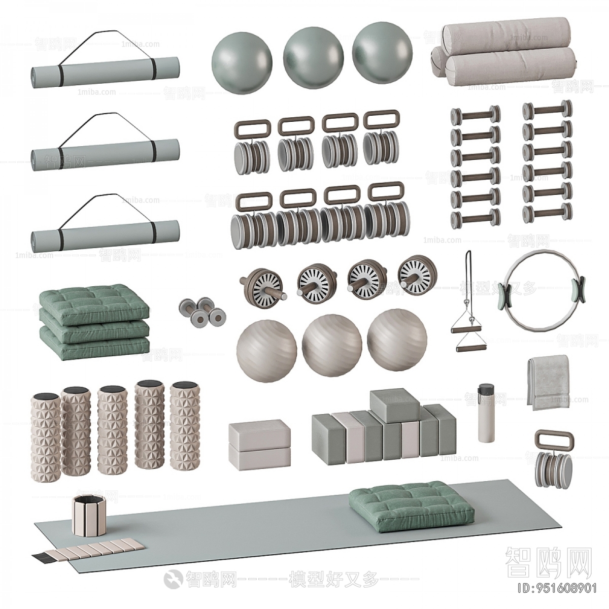 Modern Fitness Equipment