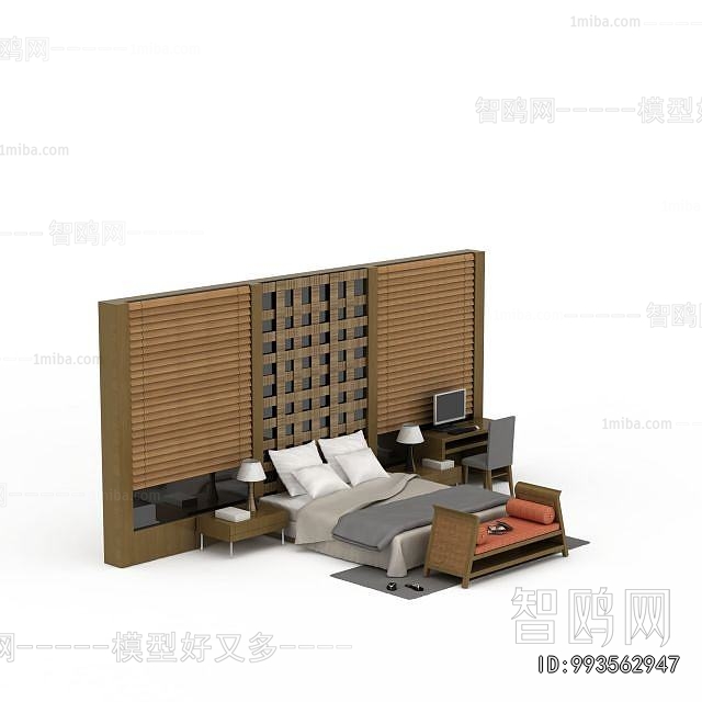 Modern Double Bed