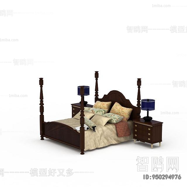 American Style Double Bed