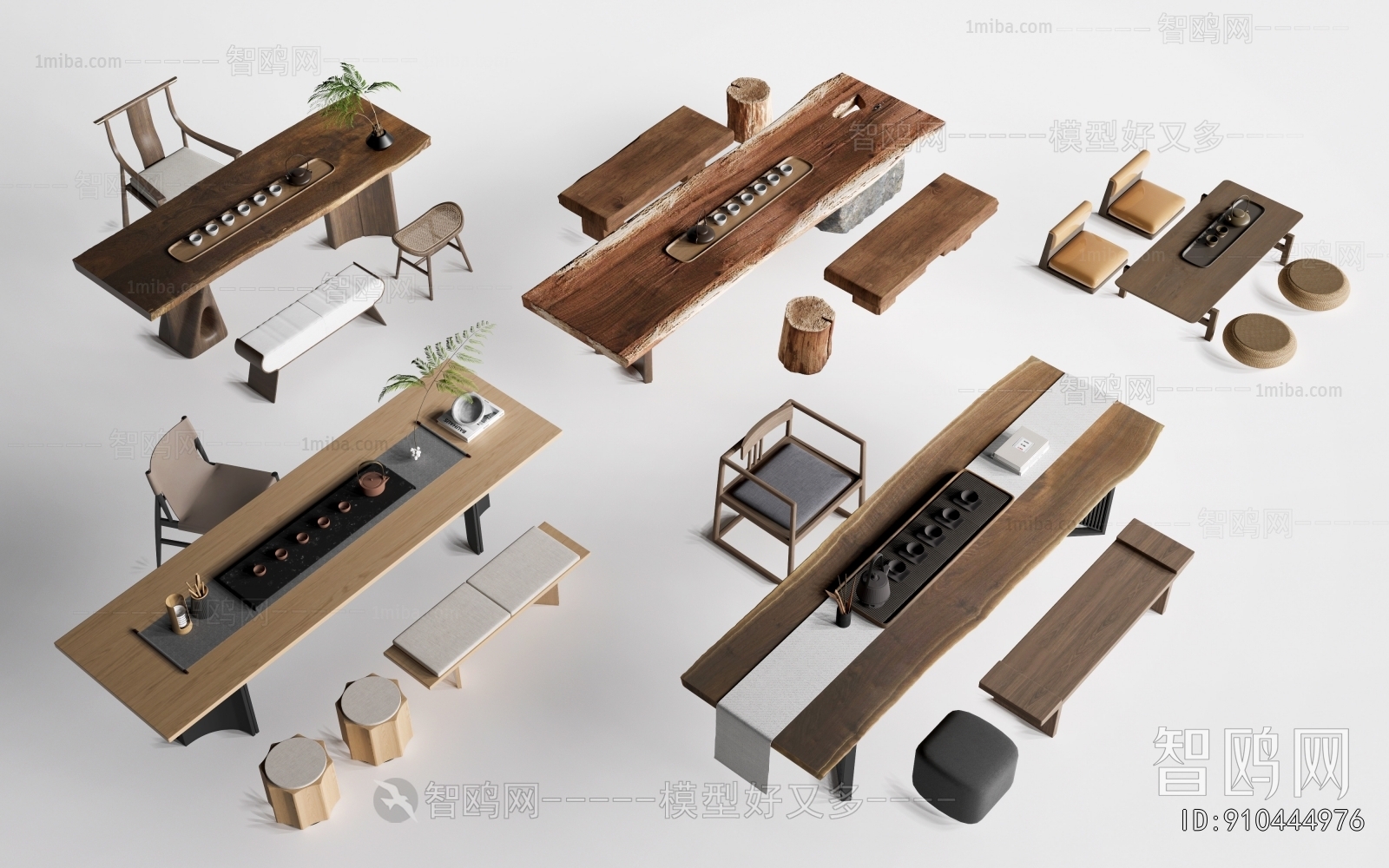 New Chinese Style Tea Tables And Chairs