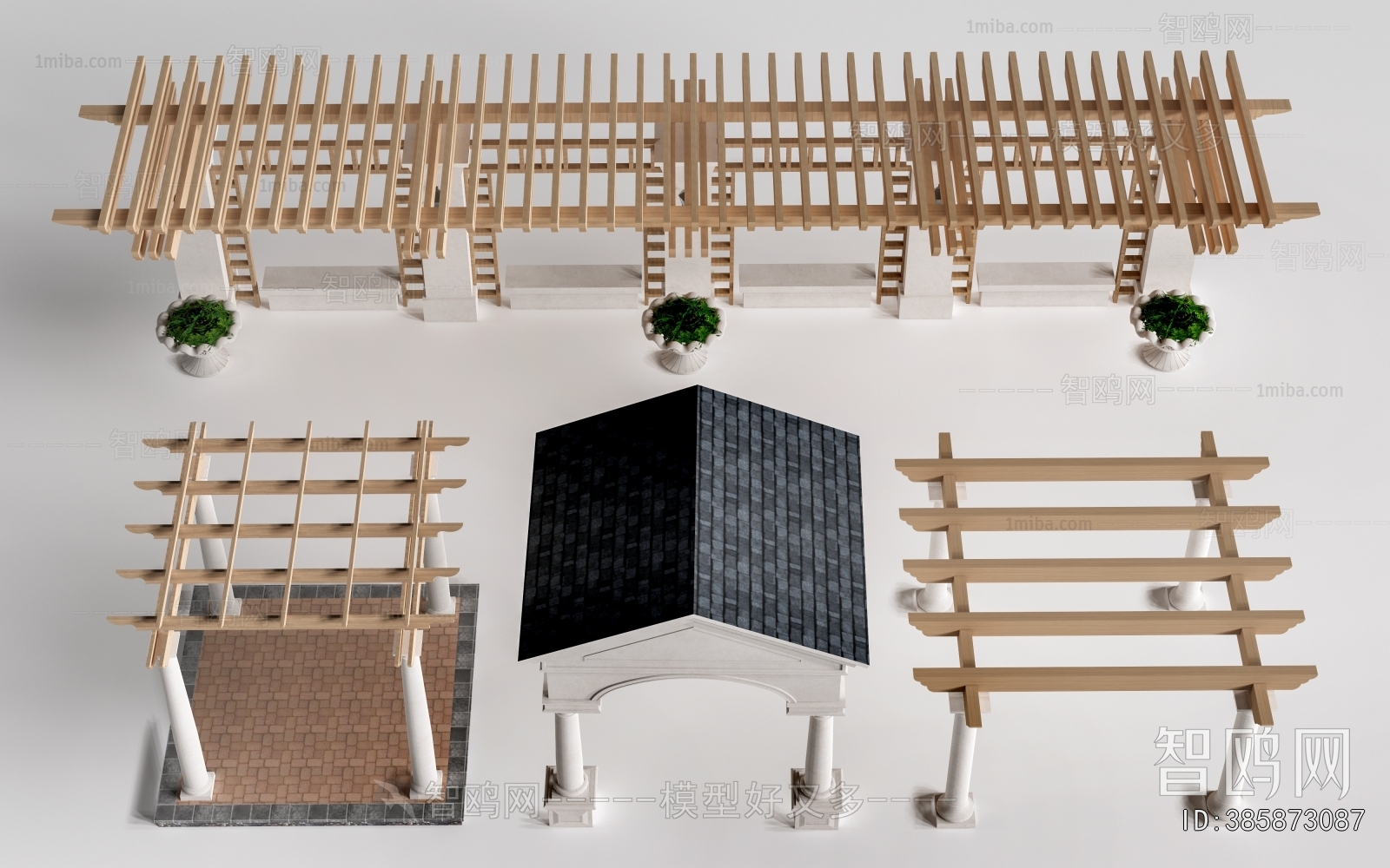 New Chinese Style Gallery Frame