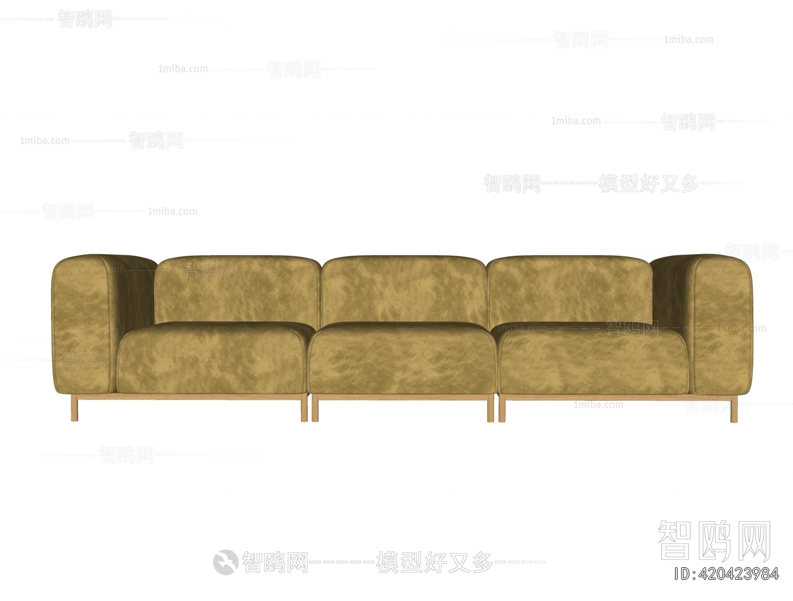 Modern Three-seat Sofa