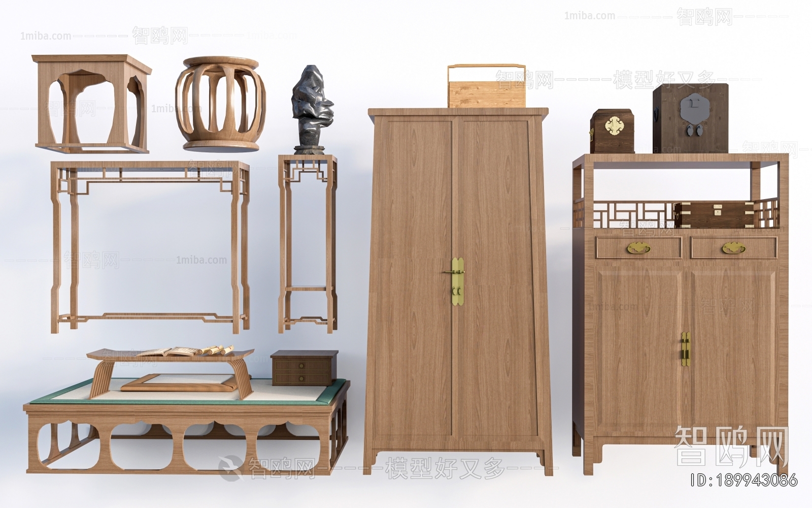 New Chinese Style The Wardrobe