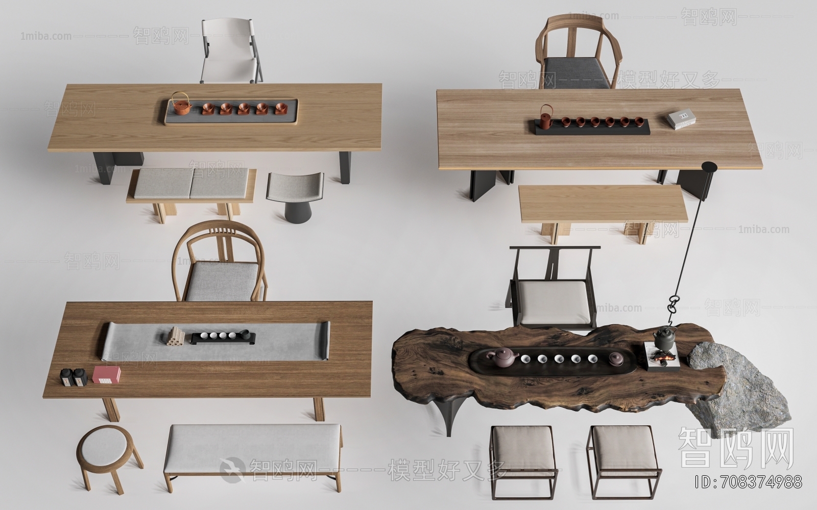 New Chinese Style Tea Tables And Chairs