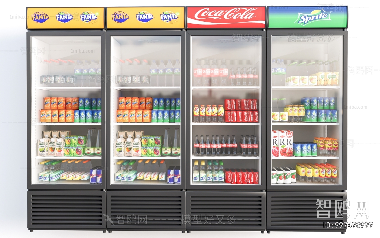 Modern Refrigerator Freezer