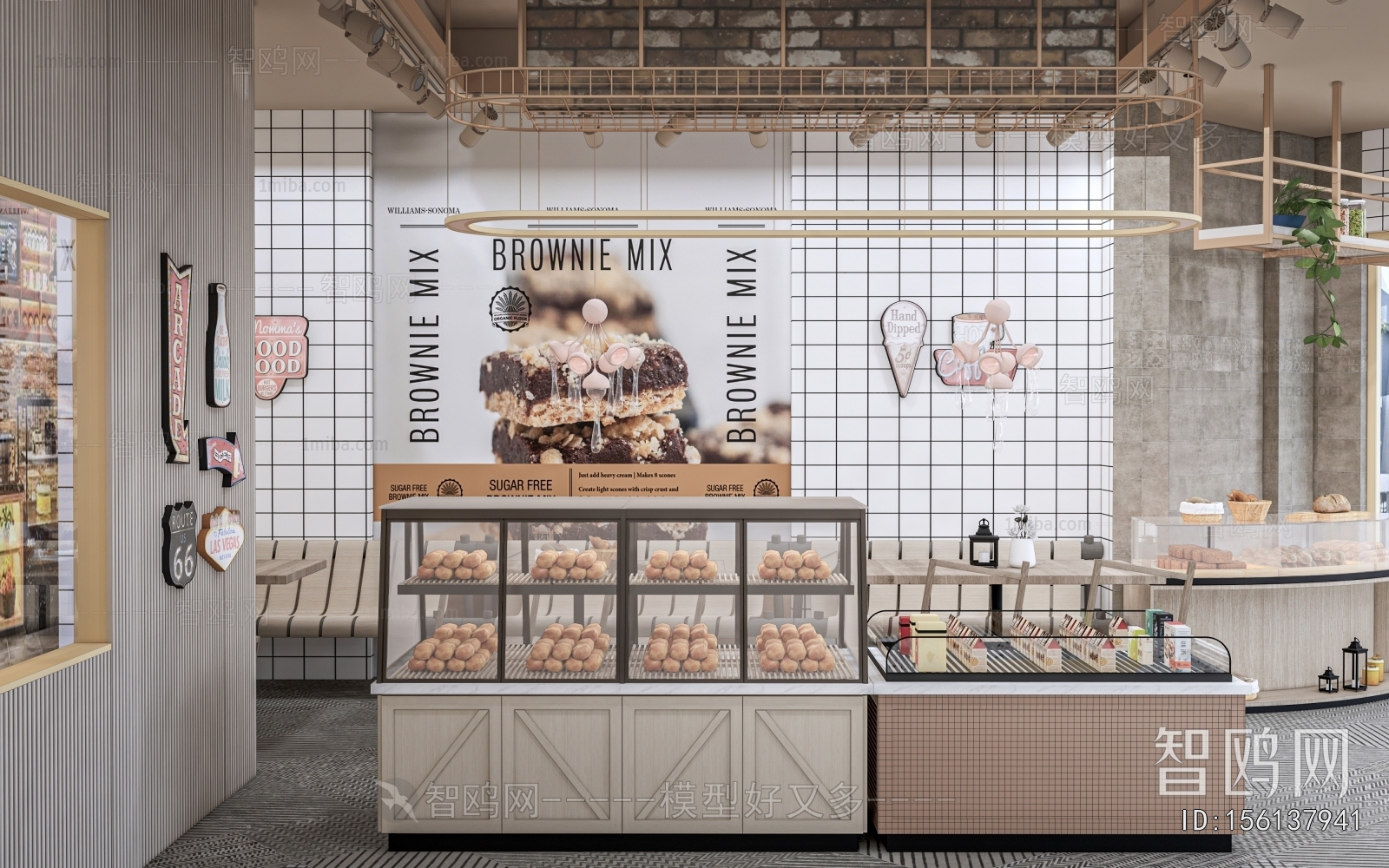 Modern Dessert Shop