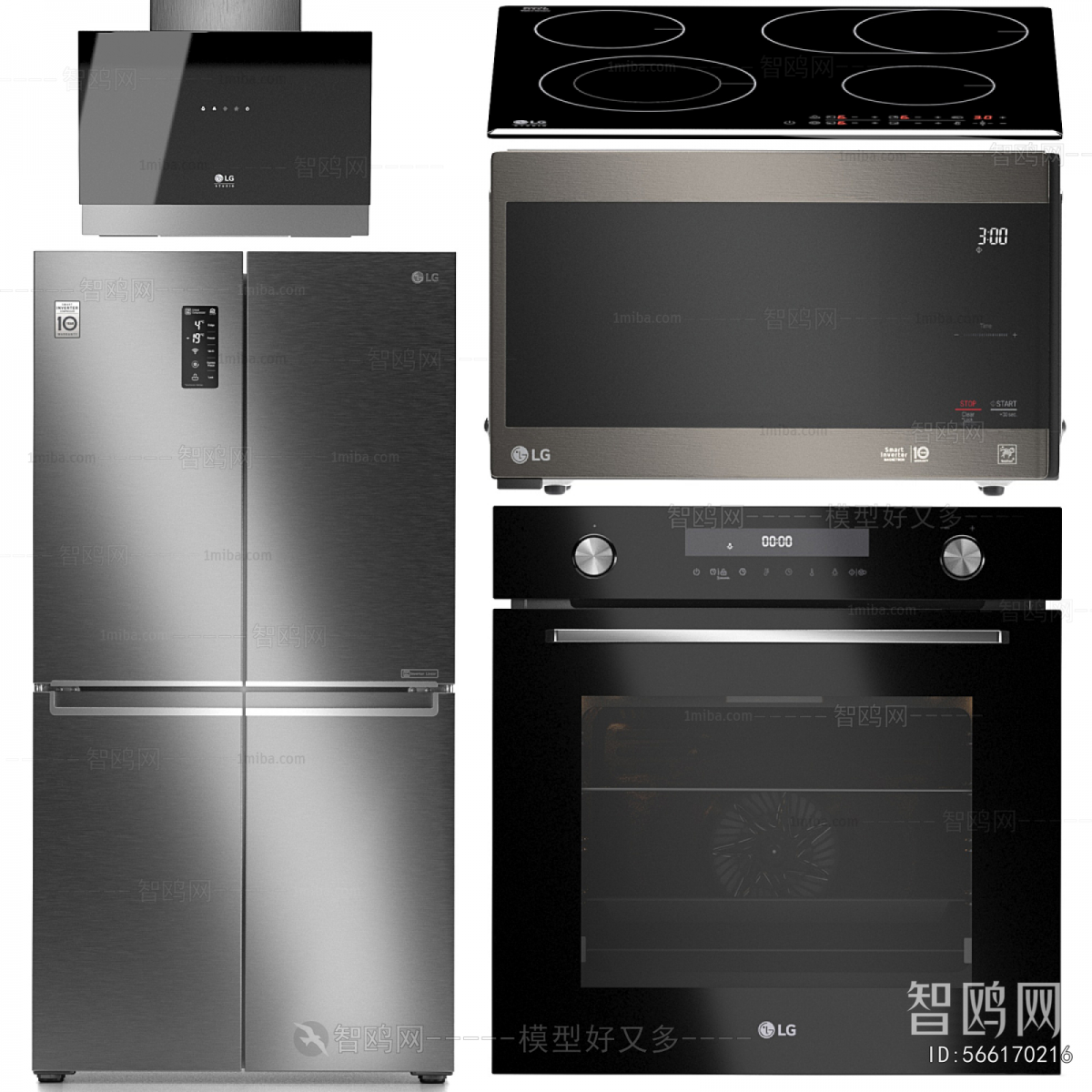 Modern Electric Kitchen Appliances