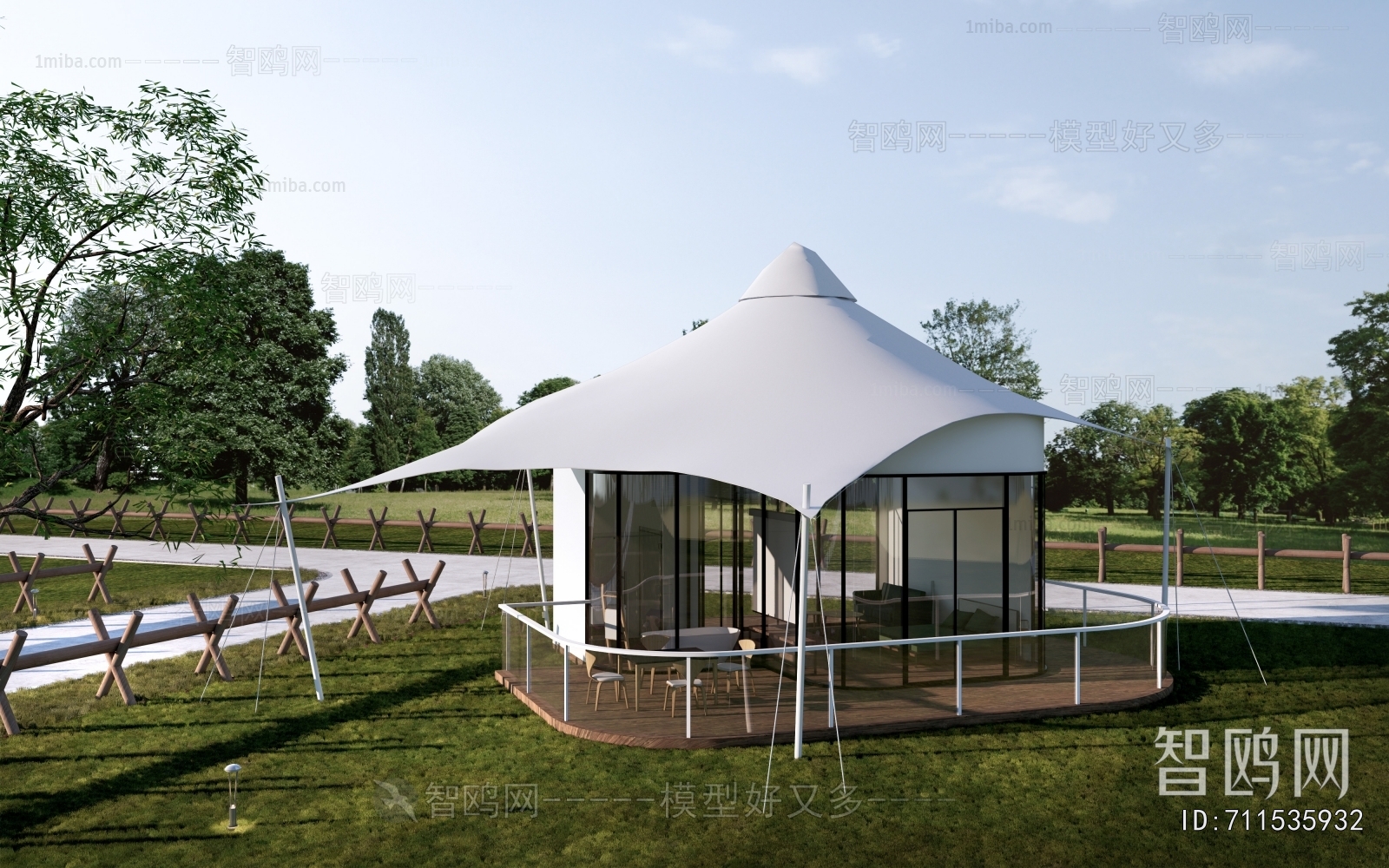 Modern Building Appearance