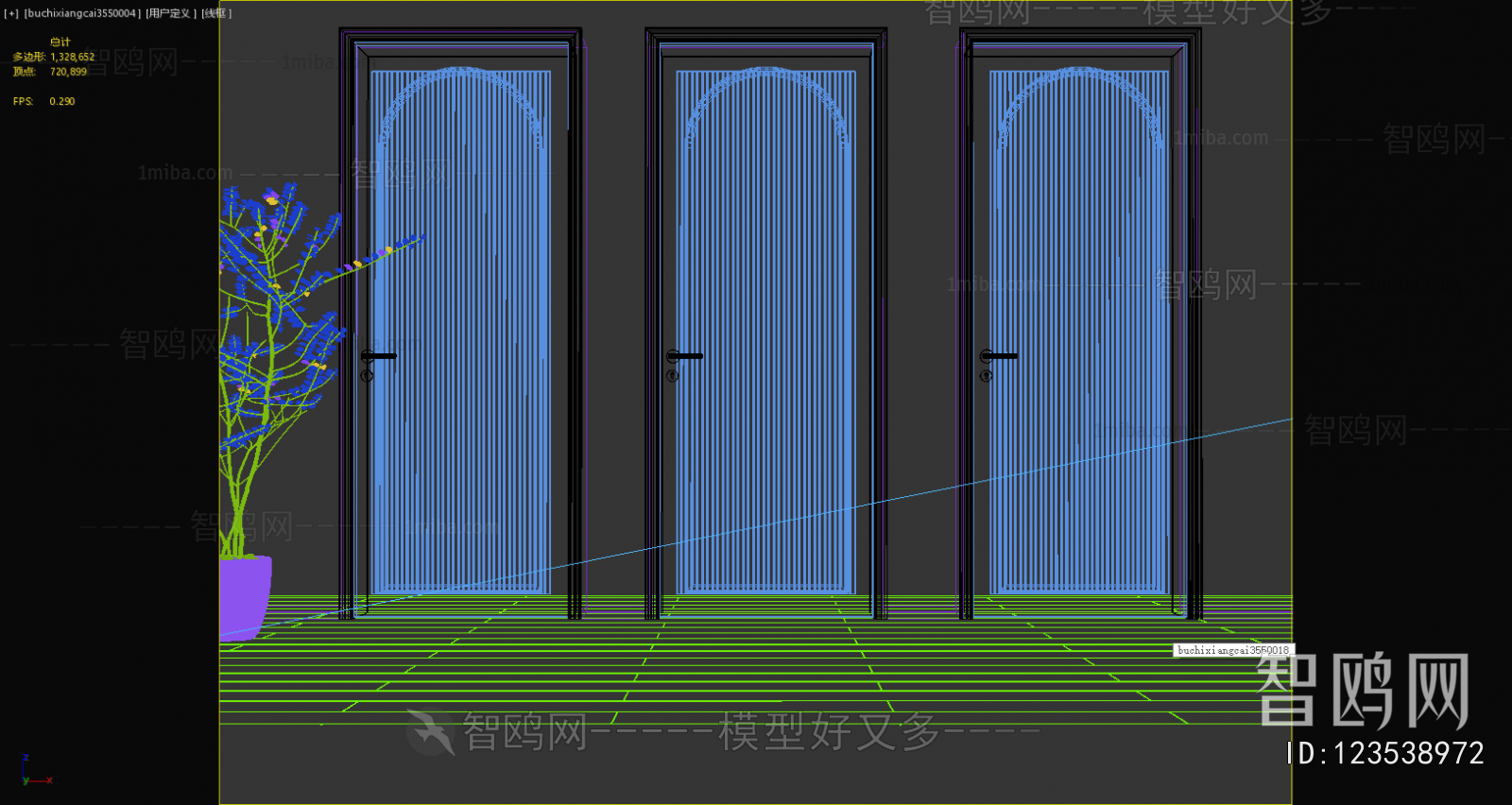 French Style Single Door