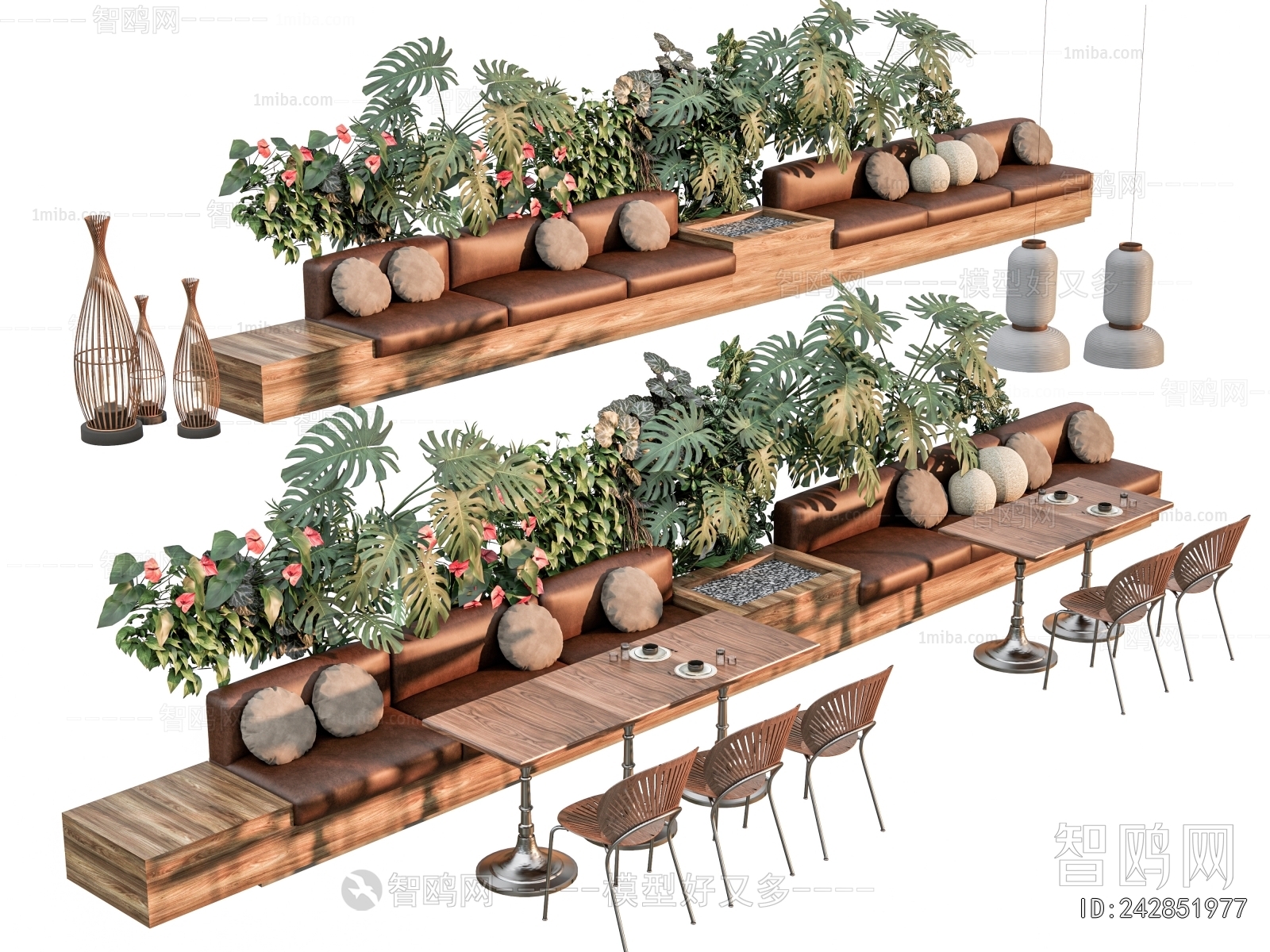 Modern Card Seat Sofa