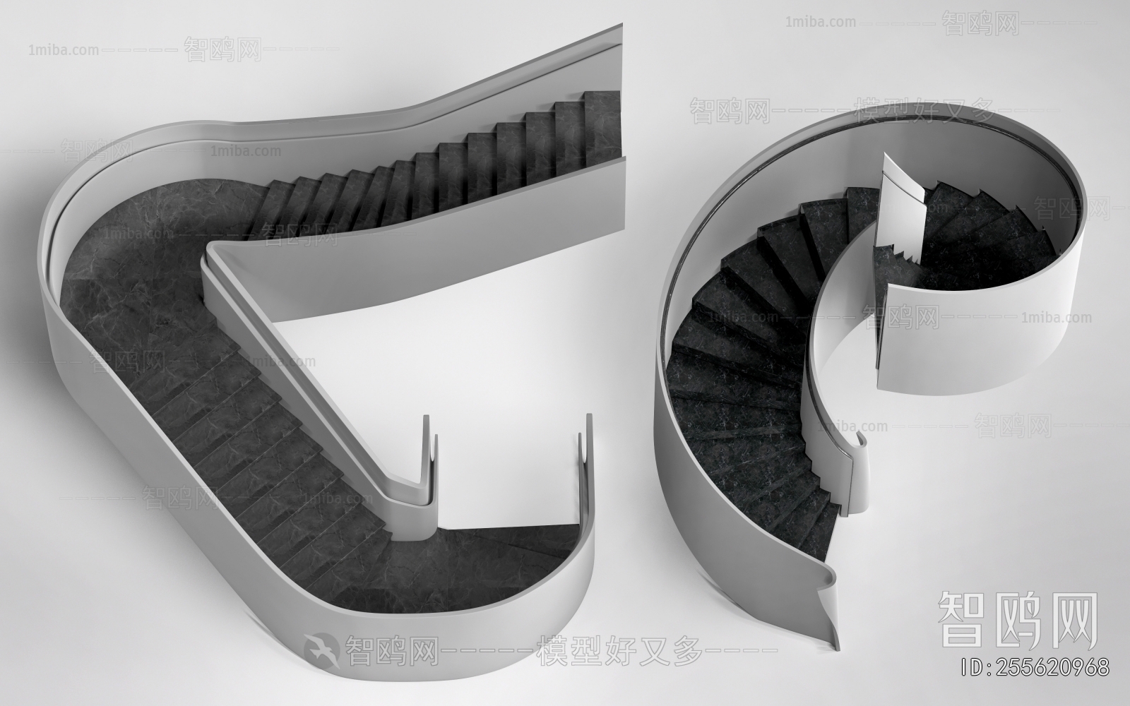 Modern Rotating Staircase