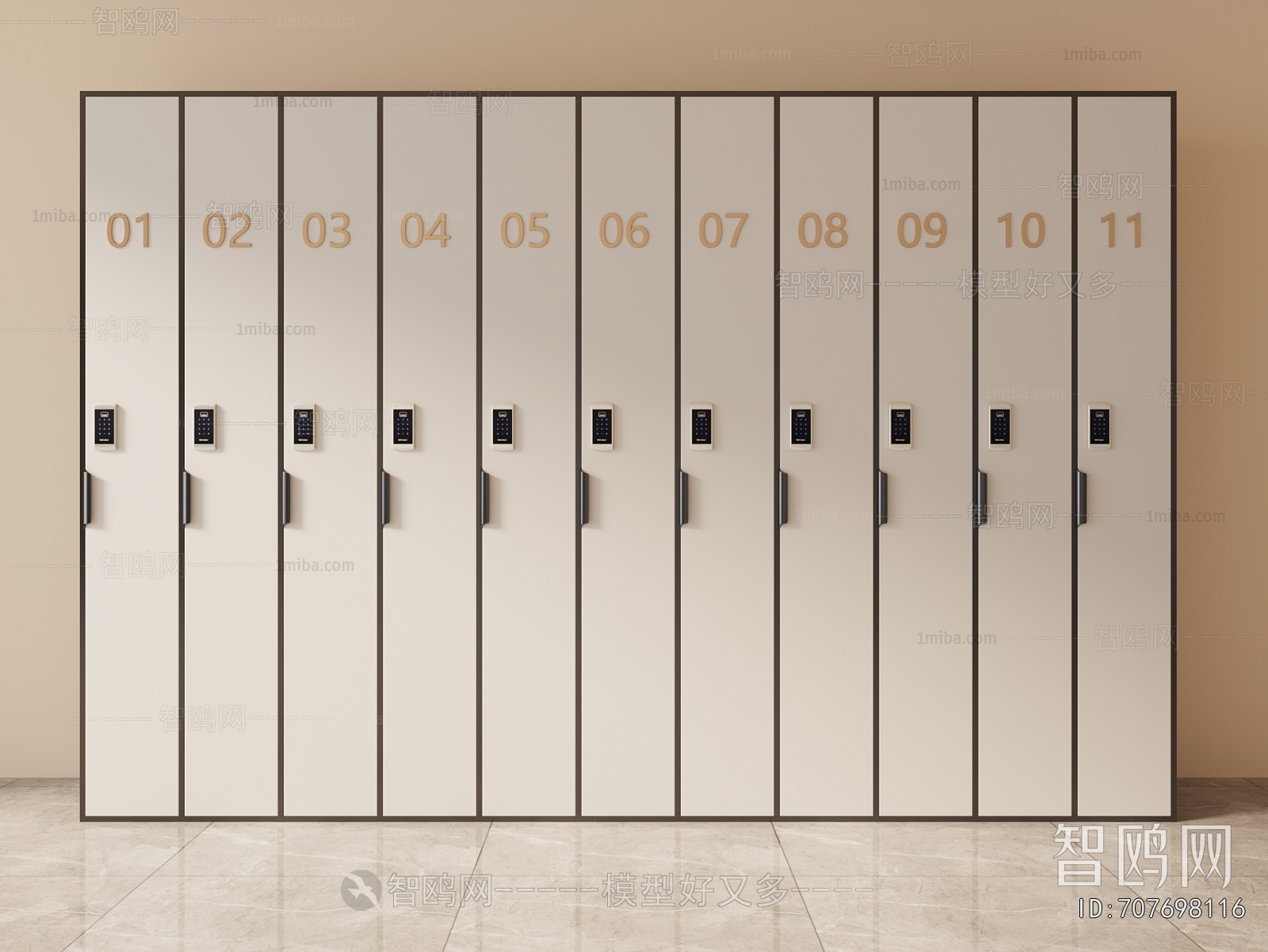 Modern Public Cabinet/lock Cabinet