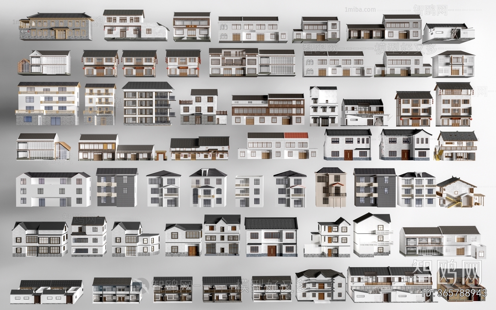 New Chinese Style Residential Building