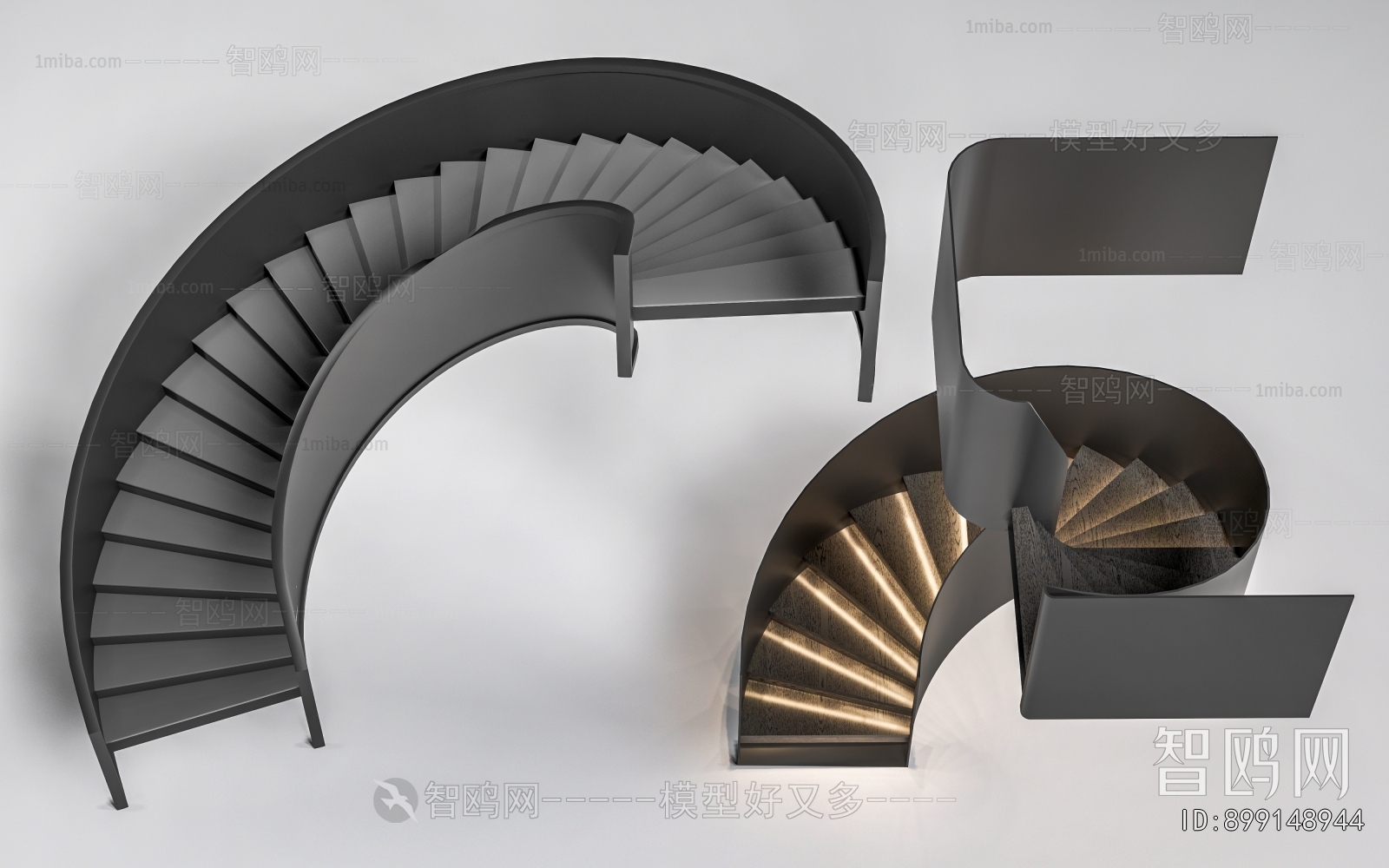 Modern Rotating Staircase