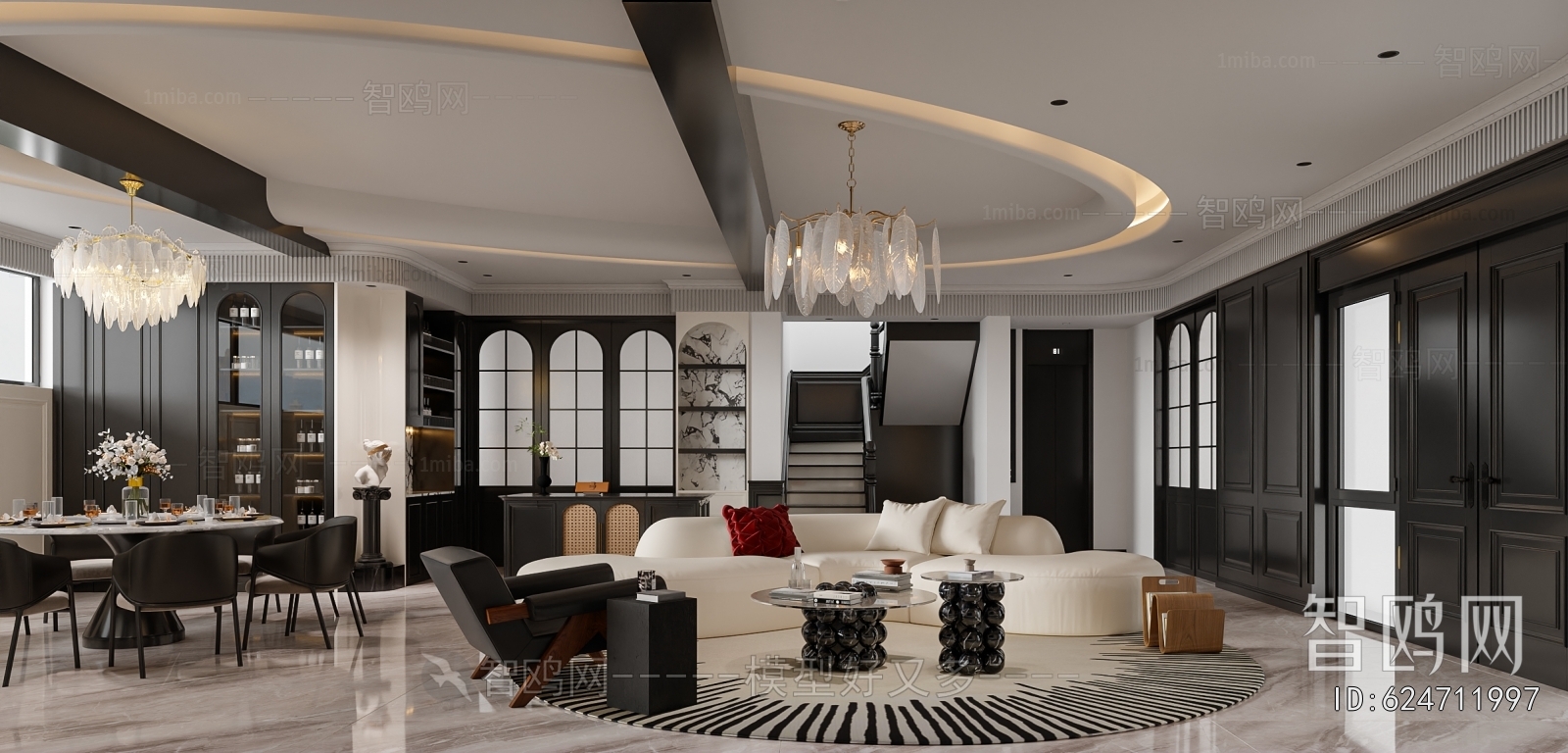 French Style A Living Room