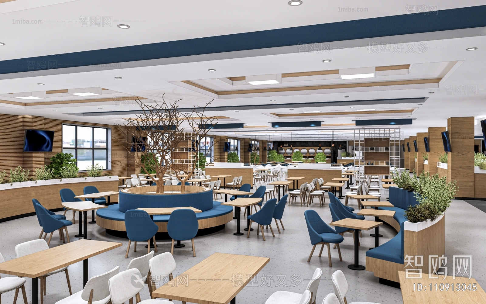 Modern Office Canteen