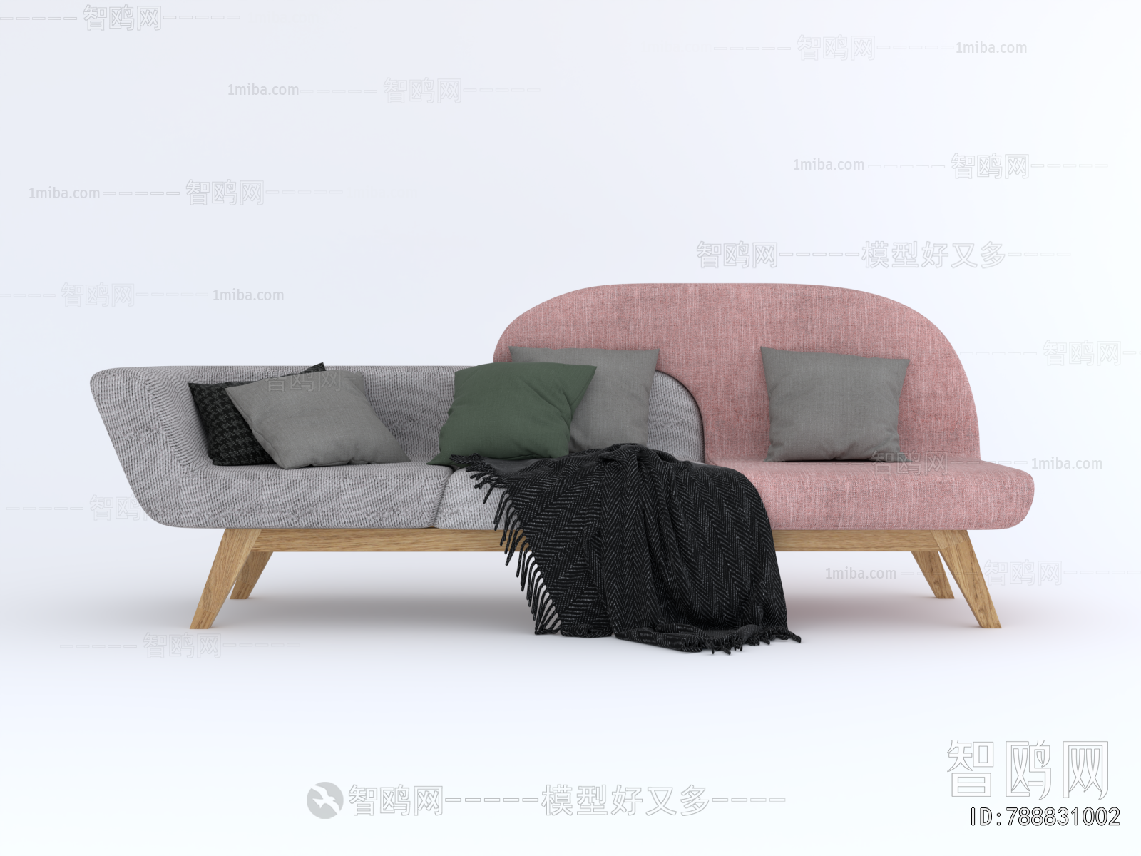 Modern Three-seat Sofa