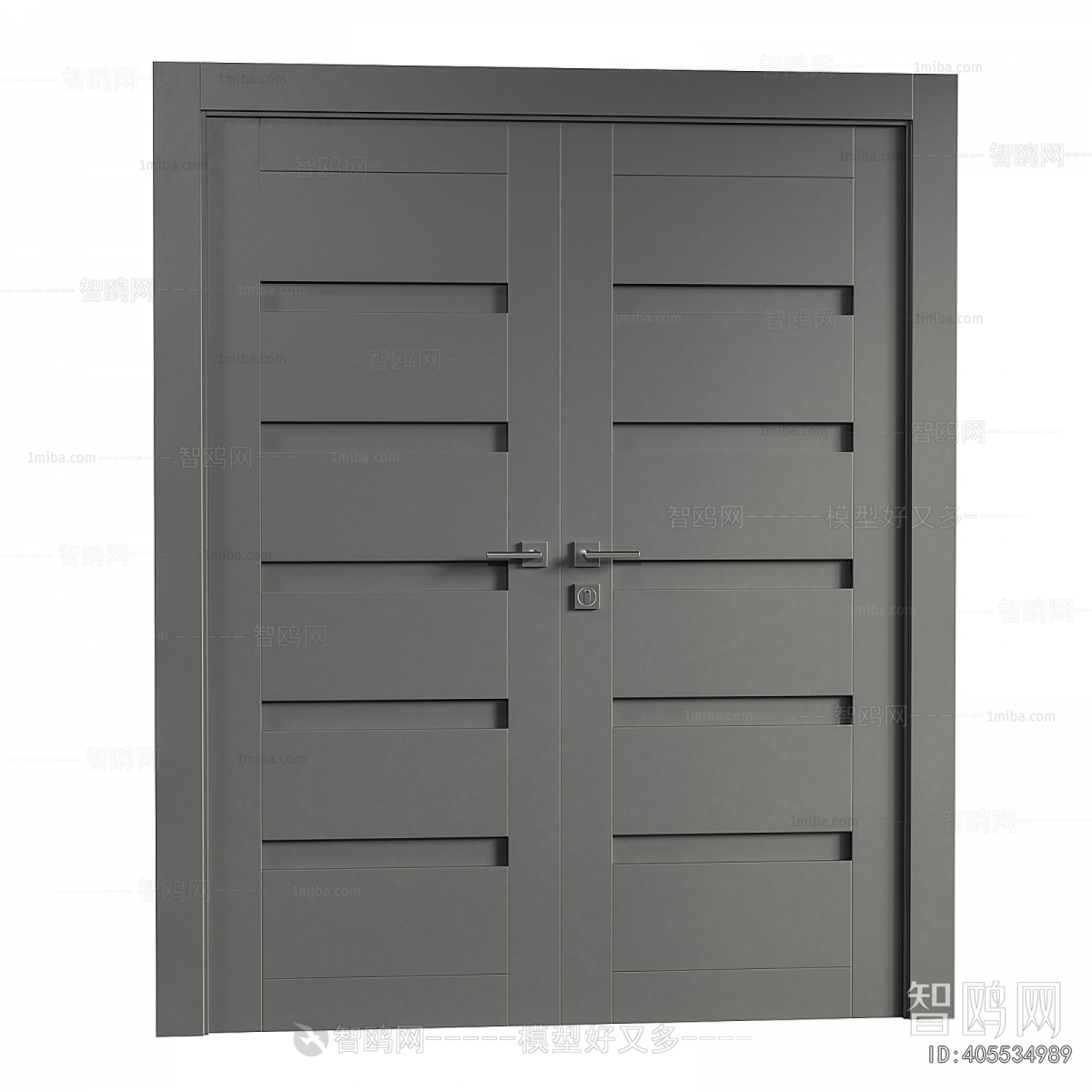 Modern Double Door