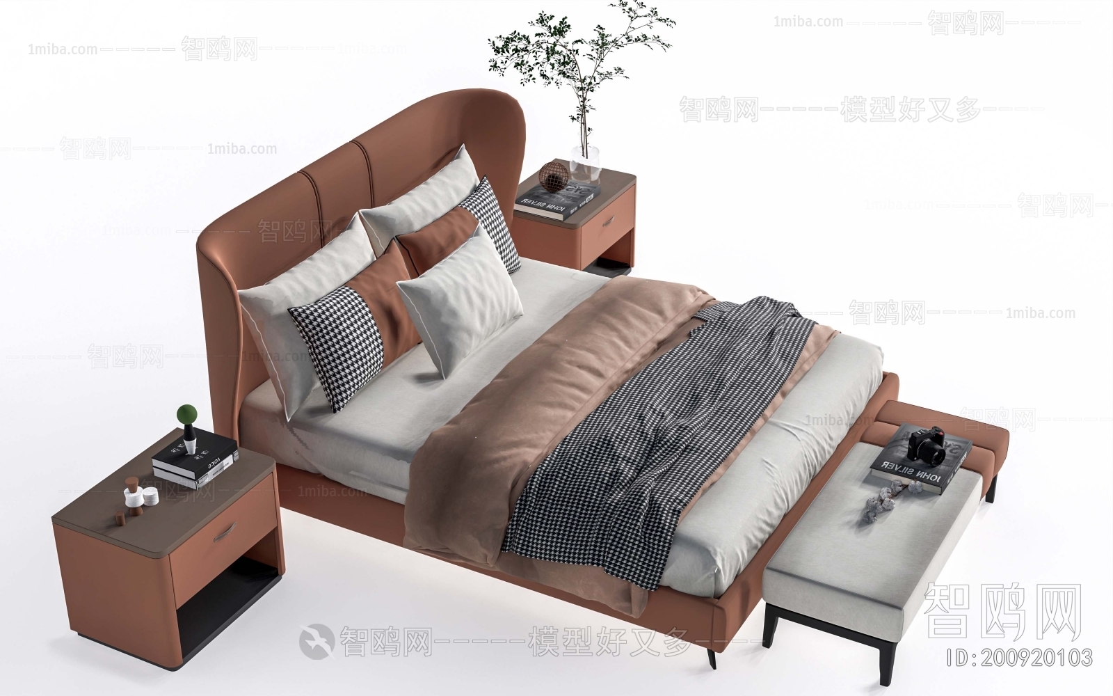Modern Double Bed