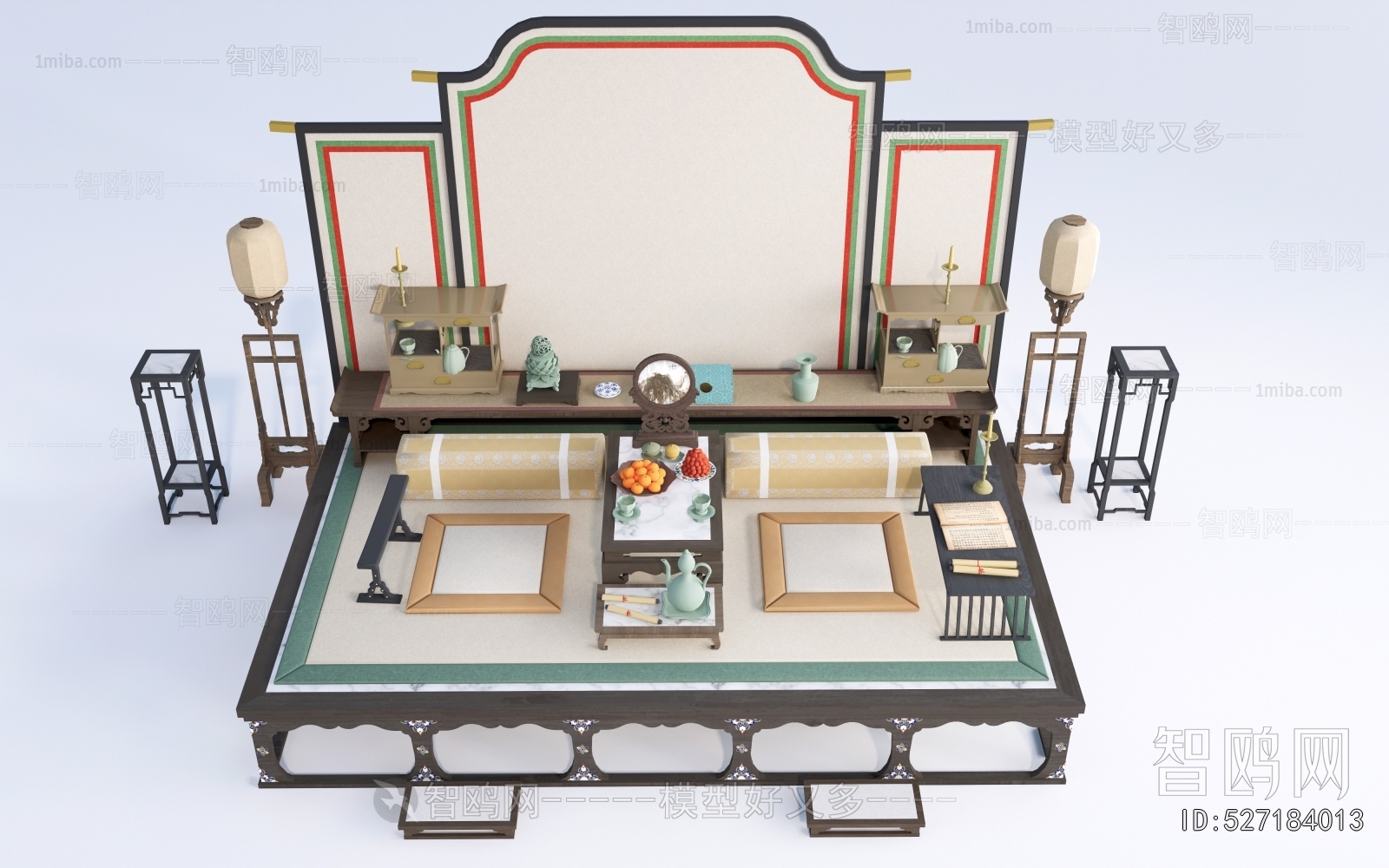 New Chinese Style Arhat Bed