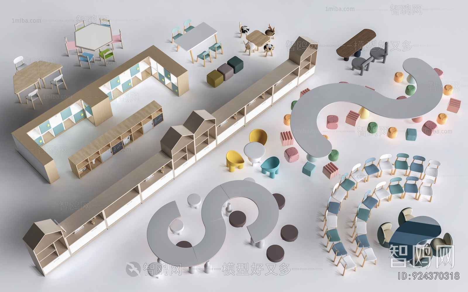 Modern Children's Table/chair